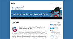 Desktop Screenshot of isrg.org.uk